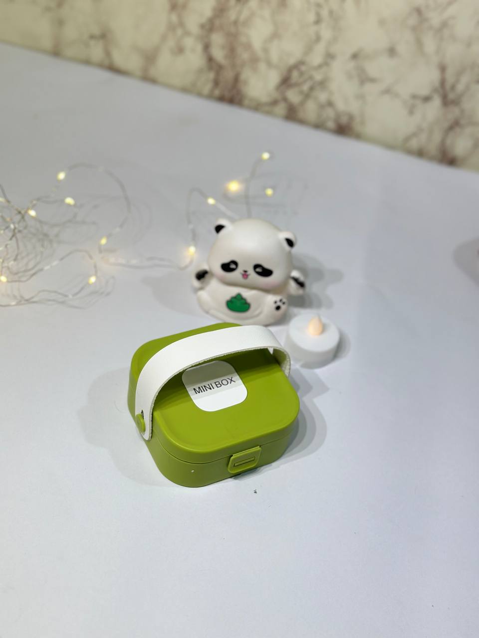 Mini Travel Jewelry Organizer Box with Mirror